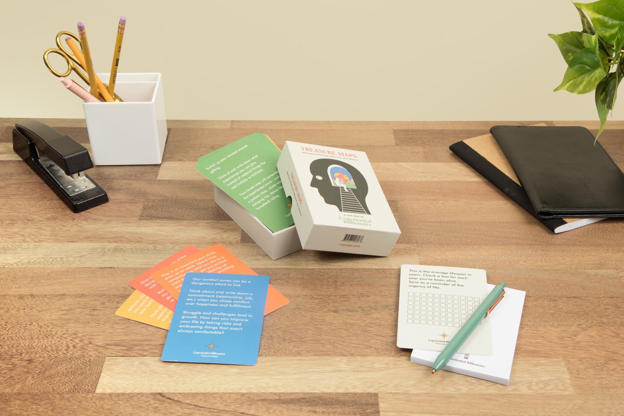 Treasure Maps Goal-Setting Card Dec